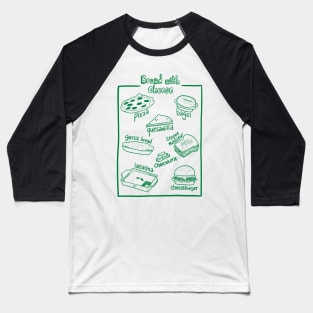 Bread with Cheese Baseball T-Shirt